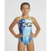 Bañador Arena 1P Comet Swim Pro Back Azul Niña -Tienda Barata Nadar Equipo banador arena 1p comet swim pro back azul nina