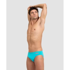 Bañador Arena Briefs Solid Azul Hombre