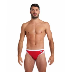Bañador Arena Icons Brief Rojo Hombre