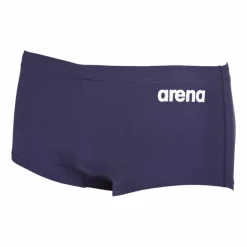 Bañador Arena Solid Squared Short Azul Marino Hombre -Tienda Barata Nadar Equipo banador arena solid squared short azul marino hombre 2