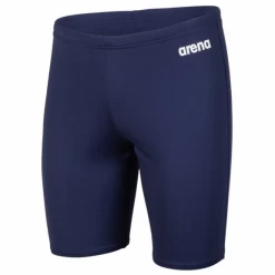 Bañador Arena Team Jammer Solid Marino Blanco Niños
