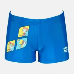 Bañador Arena Training Kids Short Azul Niños