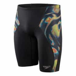 Bañador Entrenamiento Speedo Allover Digital V-Cut Negro