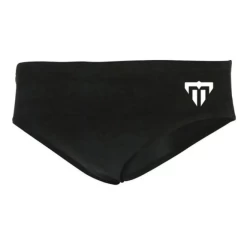 MP Bañador Michael Phelps Brief 8cm Solid Negro Hombre