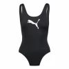 Bañador Natación Puma Swimsuit Negro Mujer
