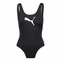 Bañador Natación Puma Swimsuit Negro Mujer