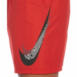 Bañador Nike 5" Volley Logo Rojo Hombre -Tienda Barata Nadar Equipo banador nike 5 volley logo rojo hombre 2