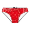 Bañador Niño Jaked Slip Briefs Bandanas Rojo -Tienda Barata Nadar Equipo banador nino jaked slip briefs bandanas rojo