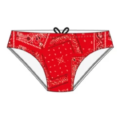 Bañador Niño Jaked Slip Briefs Bandanas Rojo