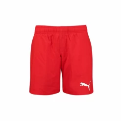 Bañador Puma Swim Boys Medium Leght Rojo Niños