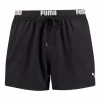 Bañador Puma Swim Logo Short Lenght Negro Hombre -Tienda Barata Nadar Equipo banador puma swim logo short lenght negro hombre