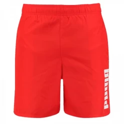 Bañador Puma Swim Mid Shorts Rojo Hombre
