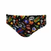 Bañador Ras Briefs Zap Negro Niño -Tienda Barata Nadar Equipo banador ras briefs zap negro nino