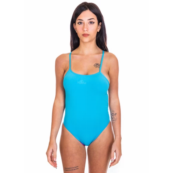 Bañador Sincronizada Turbo Sirene Celeste Mujer 3 Bañador Sincronizada Turbo Sirene Celeste Mujer
