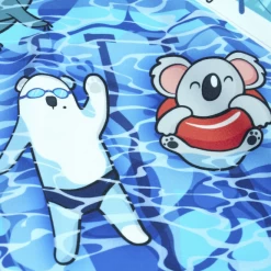 Bañador Speedo Digital Printed Azul Niña -Tienda Barata Nadar Equipo banador speedo digital printed azul nina 2