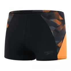 Bañador Speedo ECO END+ Splice Aquashort Negro Naranja