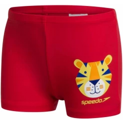 Bañador Speedo JungleTerry Plastisol Rojo Niño