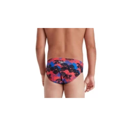 Bañador Speedo Mosh Pit Allover 6,5cm Brief Azul Rojo Niños -Tienda Barata Nadar Equipo banador speedo mosh pit allover 65cm brief azul rojo ninos 1