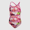 Bañador Speedo Punk Floral Lane Line Rosa Niña 1 Bañador Speedo Punk Floral Lane Line Rosa Niña -Tienda Barata Nadar Equipo banador speedo punk floral lane line rosa nina