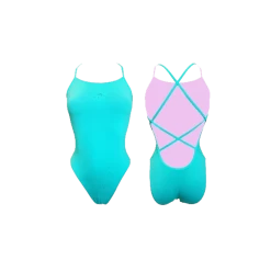 Bañador Turbo Natación Sincronizada Sirene Verde Mujer