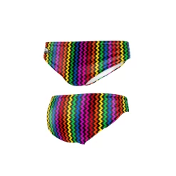 Bañador Waterpolo Turbo Rainbow Zig-zag Hombre