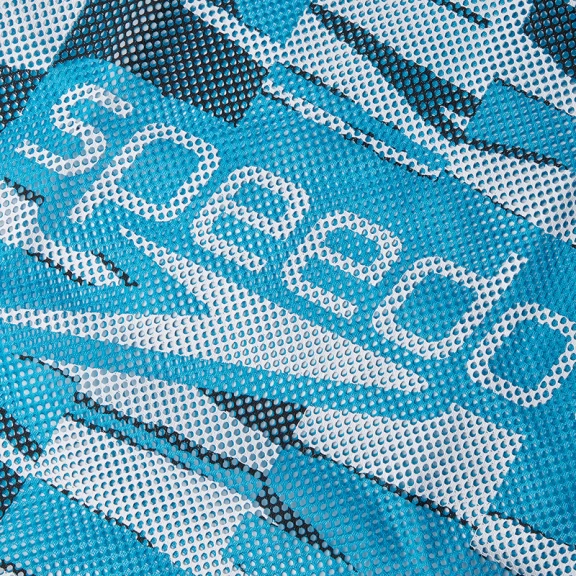 Bolsa Natación Speedo Printed Mesh Bag XU Azul 4 Bolsa Natación Speedo Printed Mesh Bag XU Azul - Imagen 3