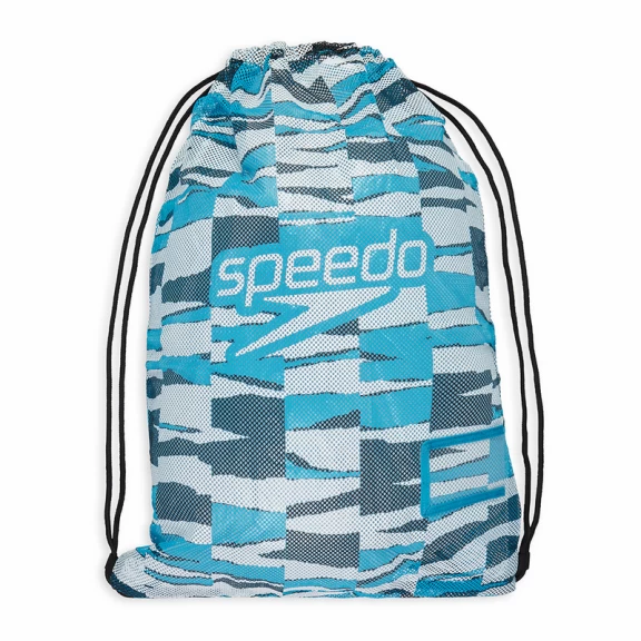 Bolsa Natación Speedo Printed Mesh Bag XU Azul 2 Bolsa Natación Speedo Printed Mesh Bag XU Azul