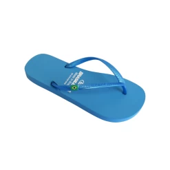 Chanclas Brasileras Classic Pearl Azul Mujer