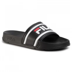Chanclas Fila Morro Bay Negro Blanco Hombre -Tienda Barata Nadar Equipo chanclas fila morro bay negro blanco hombre 1
