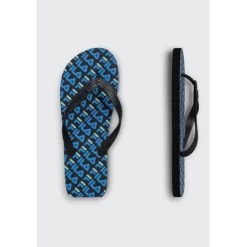 Chanclas Fila Troy Logo Slipper Negro Azul Hombre -Tienda Barata Nadar Equipo chanclas fila troy logo slipper negro azul hombre 4