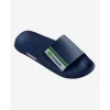 Chanclas Havaianas Slide Brasil Marino Hombre -Tienda Barata Nadar Equipo chanclas havaianas slide brasil marino hombre