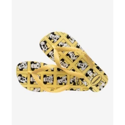 Chanclas Havaianas Top Disney Amarillo Mujer -Tienda Barata Nadar Equipo chanclas havaianas top disney amarillo mujer 3