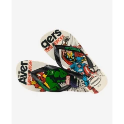 Chanclas Havaianas Top Marvel Avengers Beige Hombre -Tienda Barata Nadar Equipo chanclas havaianas top marvel avengers beige hombre 3