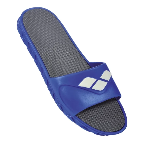 Chanclas Piscina Arena Watergrip Azul/gris Hombre 4 Chanclas Piscina Arena Watergrip Azul/gris Hombre - Imagen 2