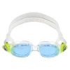 AQUA SPHERE Gafas Natación Aquaesphere Moby Kid Clear Verde Lente Azul