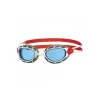 Gafas Natación Zoggs Predator Blanco Rojo Lente Azulada -Tienda Barata Nadar Equipo gafas natacion zoggs predator blanco rojo lente azulada