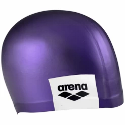 Gorro Natación Arena Logo Moulded Morado