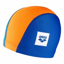 Gorro Natación Arena Lycra Unix II Azul Naranja Junior -Tienda Barata Nadar Equipo gorro natacion arena lycra unix ii azul naranja junior 2
