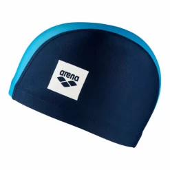 Gorro Natación Arena Lycra Unix II Marino Celeste Junior