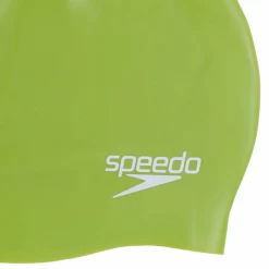 Gorro Natación Speedo Plain Moulded Silicona Verde -Tienda Barata Nadar Equipo gorro natacion speedo plain moulded silicona verde 2