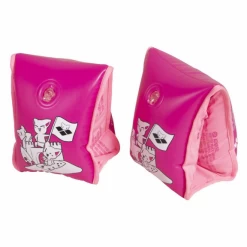 Manguitos Arena Friends 3-6 Años Fucsia