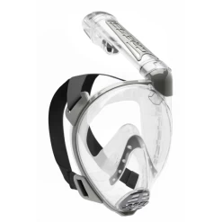 Máscara Cressi Duke Dry Full Transparente Gris