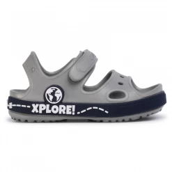 Sandalia Coqui Yogi Gris Azul Niño