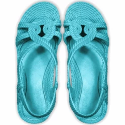 Sandalias Brasileras Kasgar Esmirna Turquesa Mujer