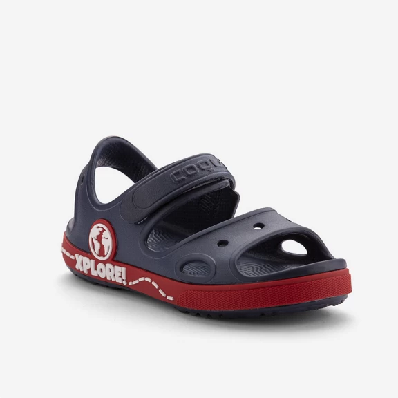 Sandalias Coqui Yogi Azul Rojo Niños 4 Sandalias Coqui Yogi Azul Rojo Niños - Imagen 2