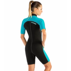 Traje Neopreno Cressi Lido Shorty 2mm Negro Mujer -Tienda Barata Nadar Equipo traje neopreno cressi lido shorty 2mm negro mujer 1