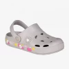Zuecos Coqui Froggy Gris/corazones Niña -Tienda Barata Nadar Equipo zuecos coqui froggy griscorazones nina