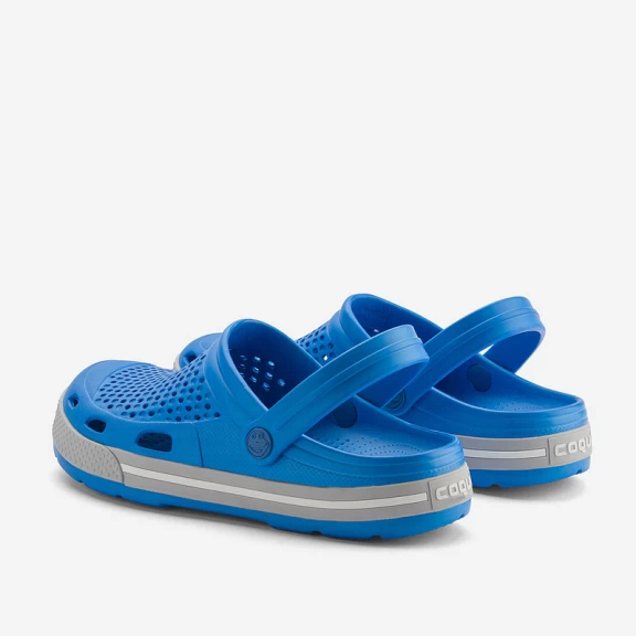 Zuecos Coqui Lindo Azul Gris Hombre 5 Zuecos Coqui Lindo Azul Gris Hombre - Imagen 3