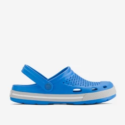 Zuecos Coqui Lindo Azul Gris Hombre