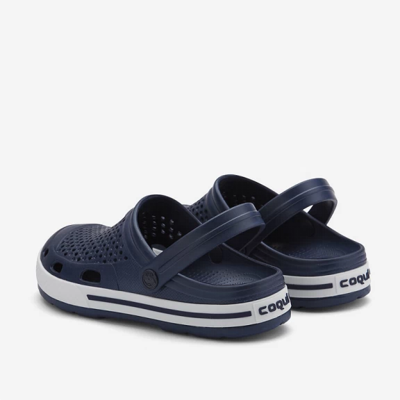 Zuecos Coqui Lindo Marino Blanco Hombre 5 Zuecos Coqui Lindo Marino Blanco Hombre - Imagen 3